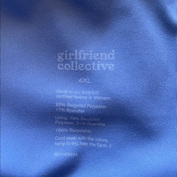 Girlfriend Collective Ribbed Tommy Bra & Paloma Racerback Bra Bundle, Women's 4X - Picture 8 of 9